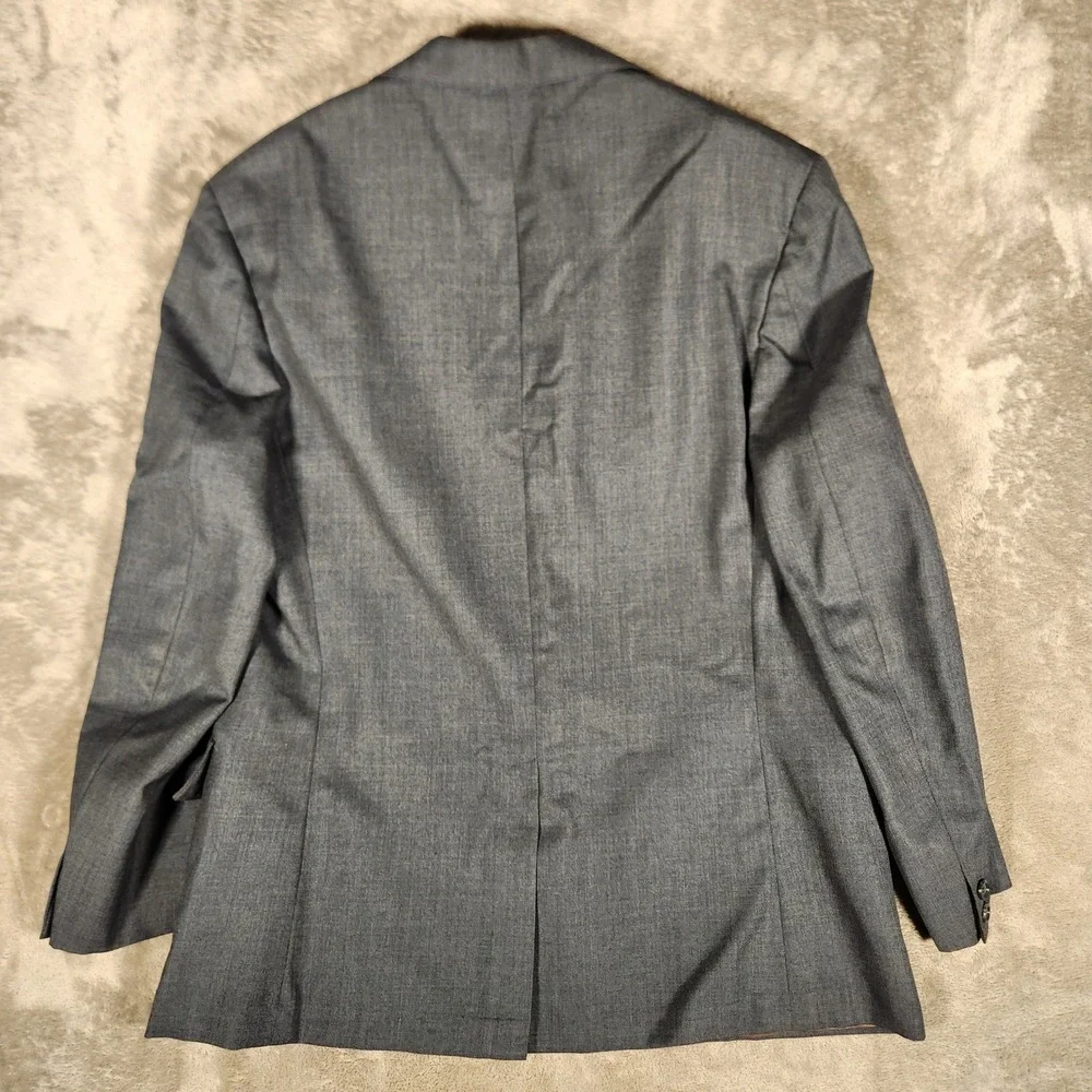 Brooks Brothers Blazer Mens 42R Gray Excellent 2 Button 346 Sport‎ Coat Vintage
